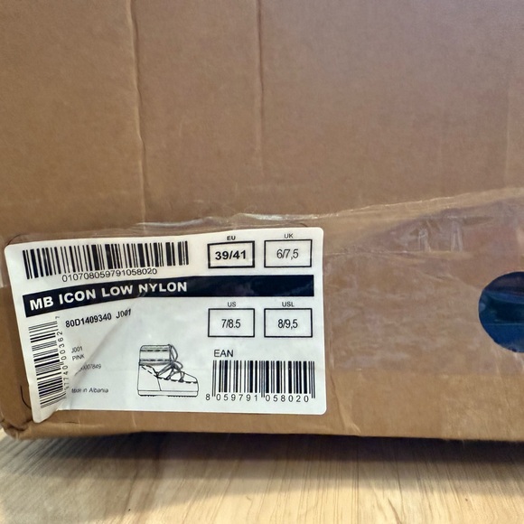 Moon Boot pink icon low nylon Snow Boots - Picture 6 of 7